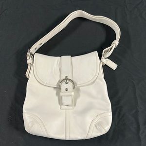 Classical White Coach Bag